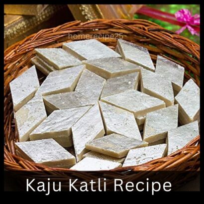 Kaju Katli Recipe