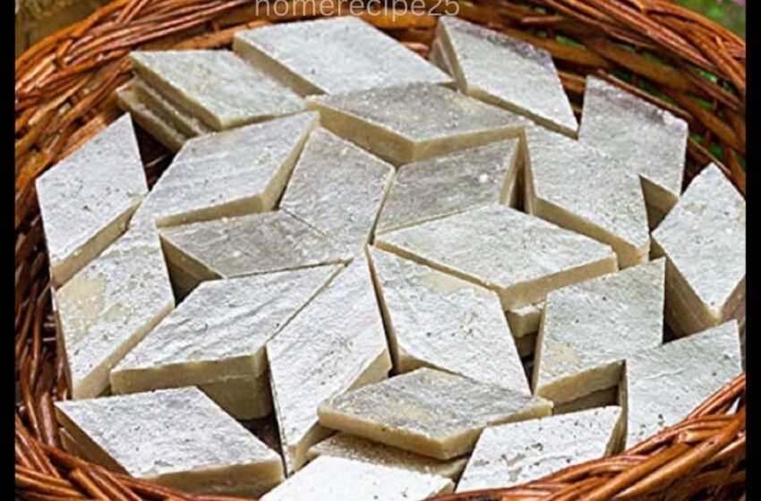 Kaju Katli Recipe