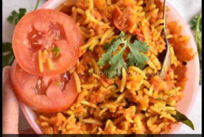 Thumbnail for Easy Tomato Rice Recipe | Tomato Rice Ingredients