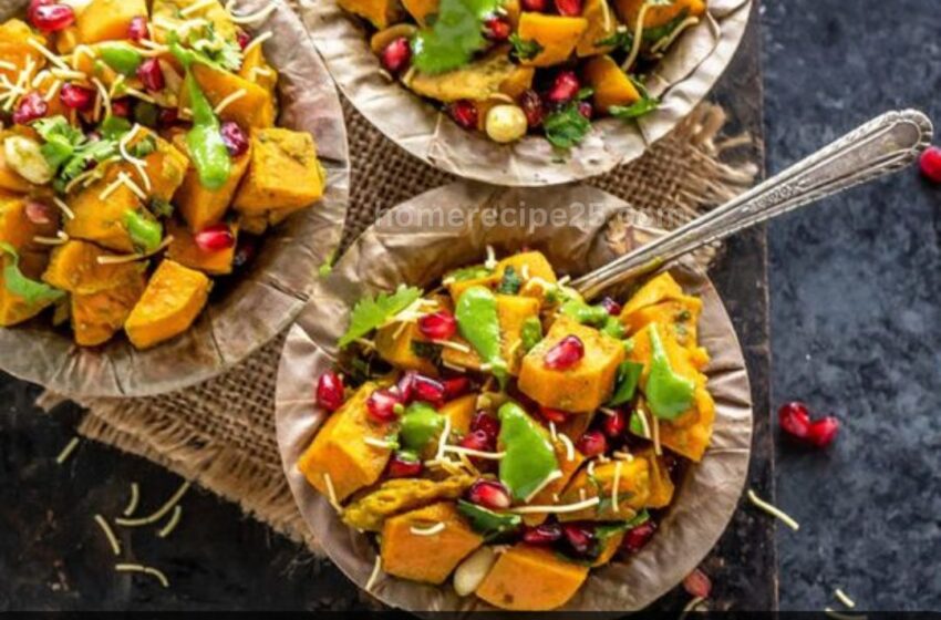 Sweet Potato Chaat Recipe Shakarkandi Chaat Street Style