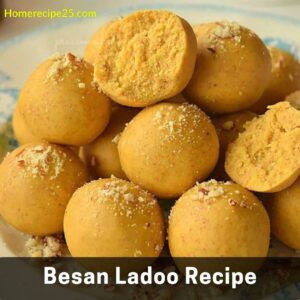 Besan Ladoo Recipe